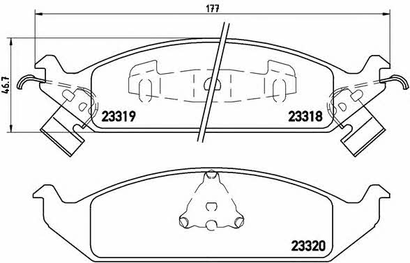 Kaufen Sie Brembo P 11 011 zu einem günstigen Preis in Polen!