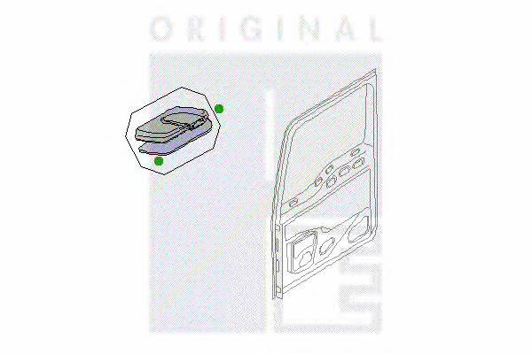 PE Automotive 2141-11461-0462-03 Зеркало рампы 214111461046203: Отличная цена - Купить в Польше на 2407.PL!