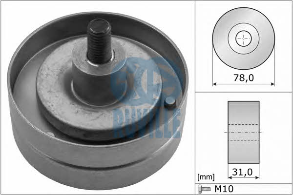 Ruville 58867 V-ribbed belt tensioner (drive) roller 58867: Buy near me in Poland at 2407.PL - Good price!