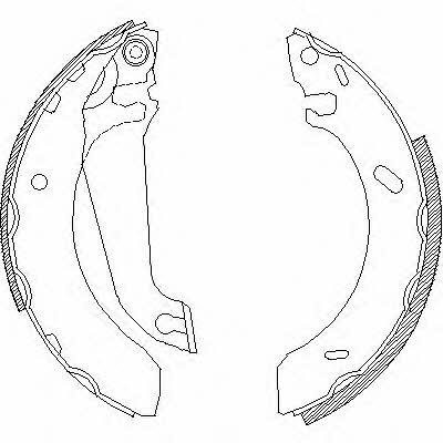 Road house 4304.00 Brake shoe set 430400: Buy near me at 2407.PL in Poland at an Affordable price!