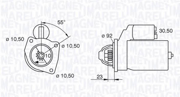 Magneti marelli 063227569010 Starter 063227569010: Buy near me in Poland at 2407.PL - Good price!