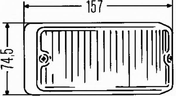 Blinkleuchte Hella 2BA 001 275-011