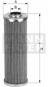 Mann-Filter HD 622/1 Hydraulic filter HD6221: Buy near me in Poland at 2407.PL - Good price!