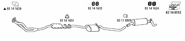 HJS Leistritz OP_763 Exhaust system OP763: Buy near me in Poland at 2407.PL - Good price!