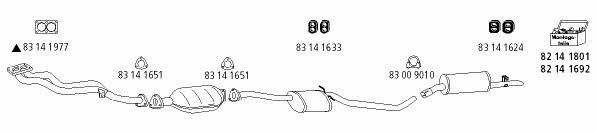 HJS Leistritz OP_804 Exhaust system OP804: Buy near me in Poland at 2407.PL - Good price!