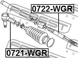 Spurstange Febest 0722-WGR