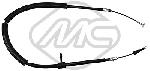 Metalcaucho 80363 Parking brake cable, right 80363: Buy near me in Poland at 2407.PL - Good price!