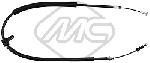 Metalcaucho 80356 Parking brake cable left 80356: Buy near me in Poland at 2407.PL - Good price!