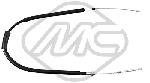 Metalcaucho 80469 Parking brake cable left 80469: Buy near me in Poland at 2407.PL - Good price!