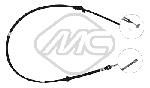 Metalcaucho 81962 Parking brake cable, right 81962: Buy near me in Poland at 2407.PL - Good price!