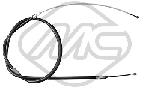 Metalcaucho 80275 Parking brake cable, right 80275: Buy near me in Poland at 2407.PL - Good price!