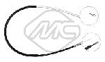 Metalcaucho 80818 Parking brake cable left 80818: Buy near me in Poland at 2407.PL - Good price!