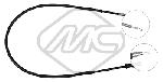 Metalcaucho 83909 Parking brake cable, right 83909: Buy near me in Poland at 2407.PL - Good price!
