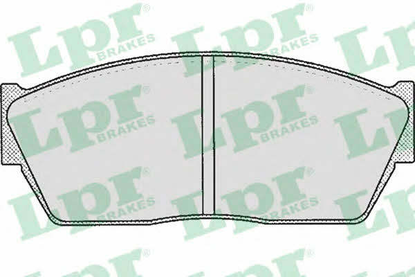 LPR 05P186 Brake Pad Set, disc brake 05P186: Buy near me in Poland at 2407.PL - Good price!