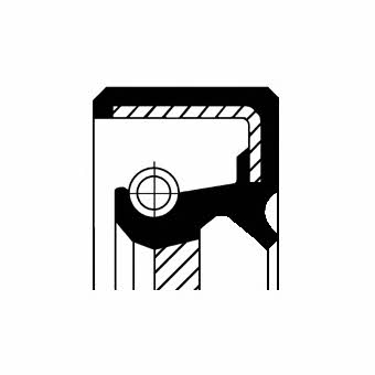 Camshaft oil seal Corteco 15018287B