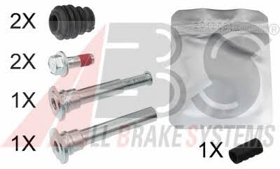 ABS 55175 Repair Kit, brake caliper 55175: Buy near me in Poland at 2407.PL - Good price!