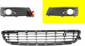 Radiator grille Opel Zafira B: 3792593 Van Wezel Front bumper grille (plug) left