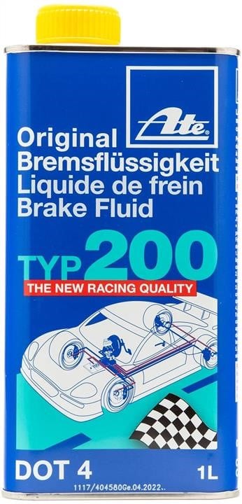 Ate 03.9901-6202.2 Brake fluid DOT 4TYP 200, 1 l 03990162022: Buy near me in Poland at 2407.PL - Good price!