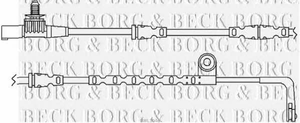 Borg & beck BWL3046 Czujnik zużycia klocków hamulcowych BWL3046: Dobra cena w Polsce na 2407.PL - Kup Teraz!