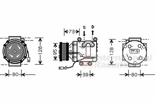 Van Wezel 2700K170 Kompressor klimaanlage 2700K170: Kaufen Sie zu einem guten Preis in Polen bei 2407.PL!