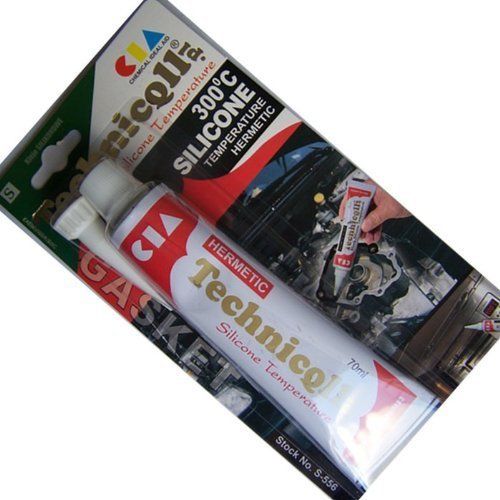 Technicqll S-556 Silicone sealant, black, +300°C, 70 ml S556: Buy near me at 2407.PL in Poland at an Affordable price!