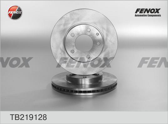 Fenox TB219128 Innenbelüftete Bremsscheibe vorne TB219128: Kaufen Sie zu einem guten Preis in Polen bei 2407.PL!
