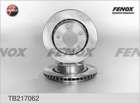 Fenox TB217062 Front brake disc ventilated TB217062: Buy near me in Poland at 2407.PL - Good price!