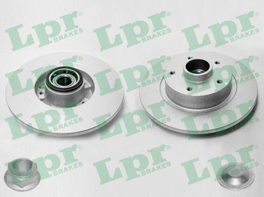 LPR R1049PRCA Rear brake disc, non-ventilated R1049PRCA: Buy near me in Poland at 2407.PL - Good price!