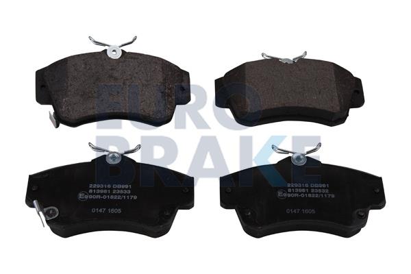 Eurobrake 5502229316 Тормозные колодки дисковые, комплект 5502229316: Отличная цена - Купить в Польше на 2407.PL!