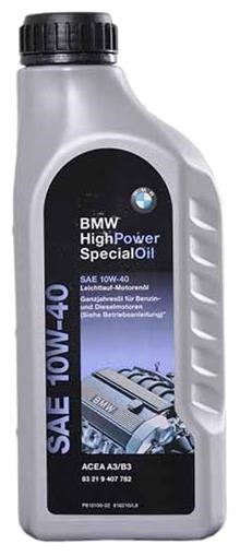 BMW 83 21 9 407 770 Моторное масло BMW High Power Oil 10W-40, 1л 83219407770: Отличная цена - Купить в Польше на 2407.PL!