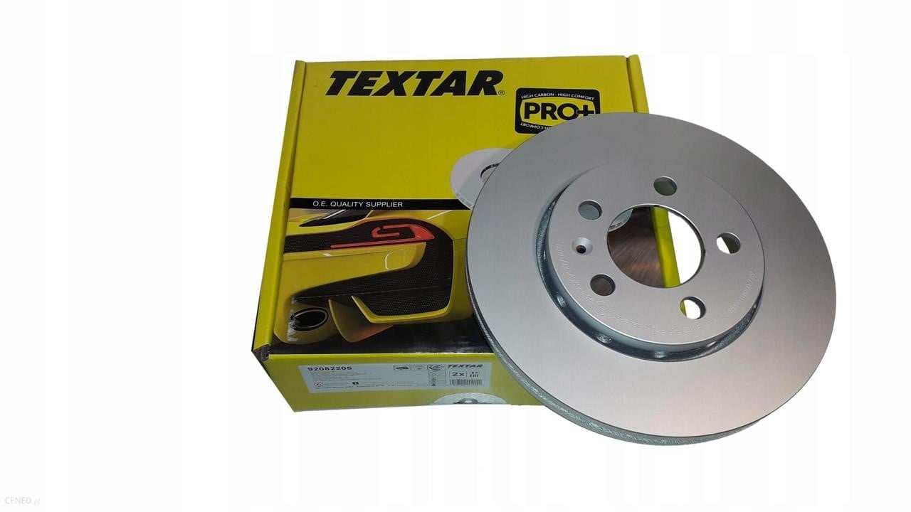 Textar 92082205 Тормозной диск передний вентилируемый 92082205: Отличная цена - Купить в Польше на 2407.PL!
