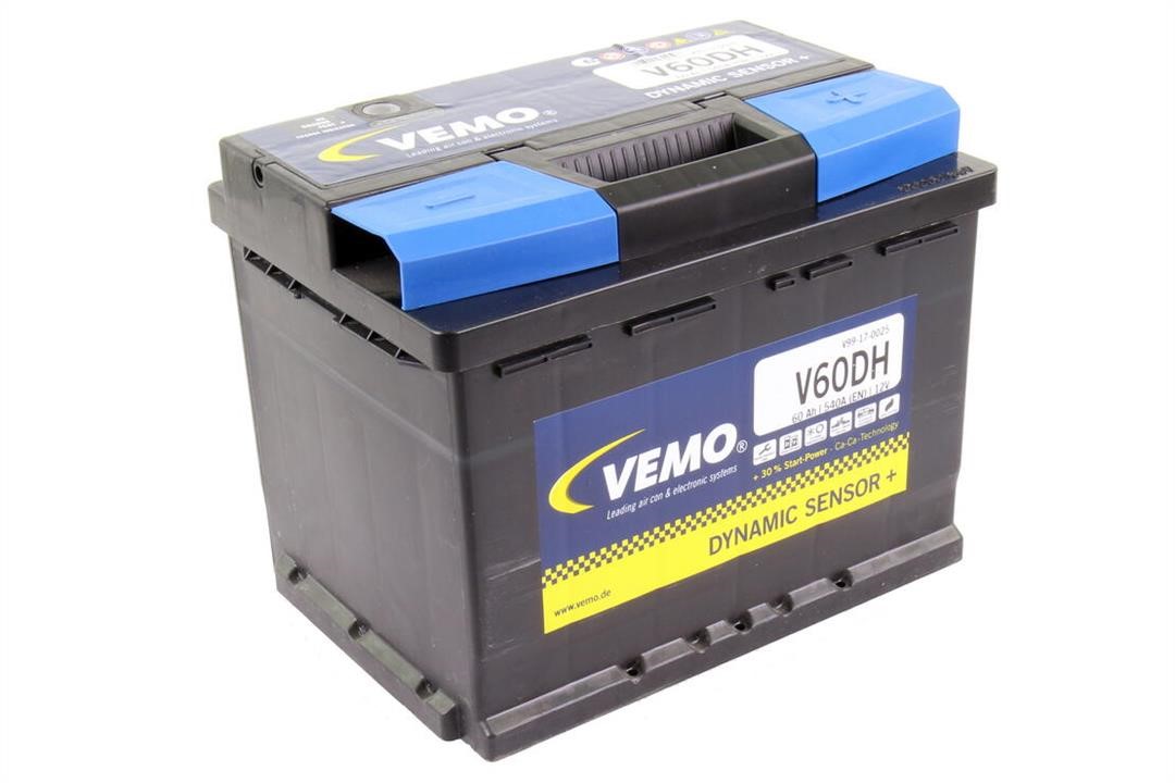 Vemo V99-17-0025 Battery Vemo 12V 60AH 540A(EN) R+ V99170025: Buy near me in Poland at 2407.PL - Good price!