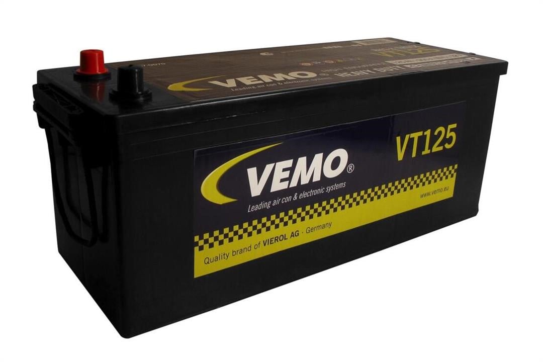 Vemo V99-17-0070 Battery Vemo 12V 125AH 900A(EN) L+ V99170070: Buy near me in Poland at 2407.PL - Good price!