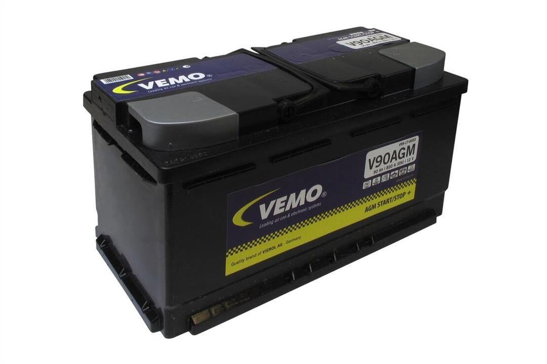 Vemo V99-17-0053 Battery Vemo 12V 90AH 850A(EN) R+ V99170053: Buy near me in Poland at 2407.PL - Good price!