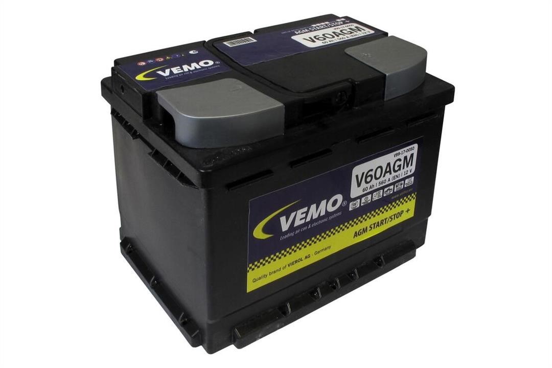 Vemo V99-17-0050 Аккумулятор Vemo 12В 60Ач 560А(EN) R+ V99170050: Отличная цена - Купить в Польше на 2407.PL!