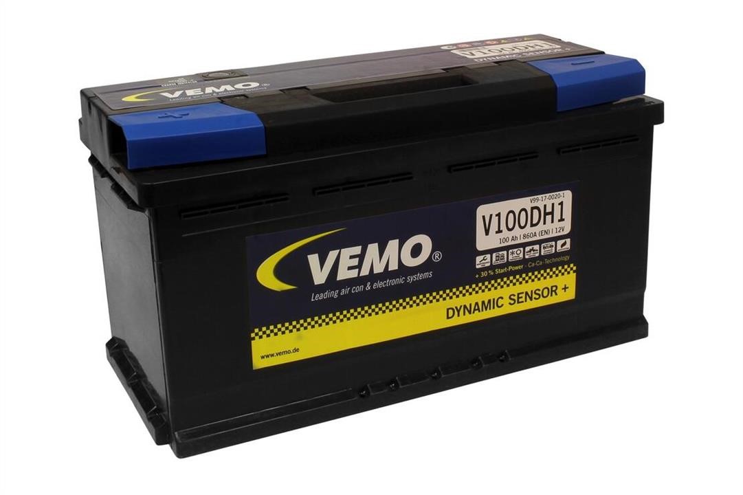 Vemo V99-17-0020-1 Акумулятор Vemo 12В 100Ач 860А(EN) L+ V991700201: Приваблива ціна - Купити у Польщі на 2407.PL!