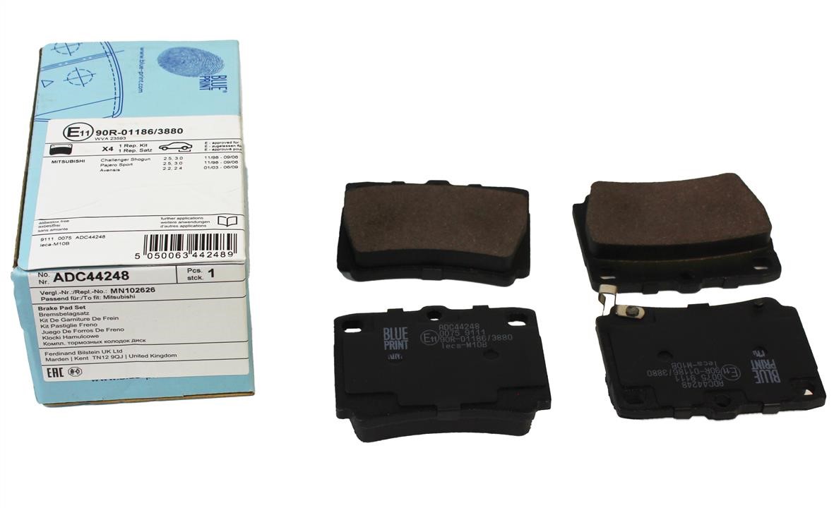 Bremsbelagsatz Blue Print ADC44248