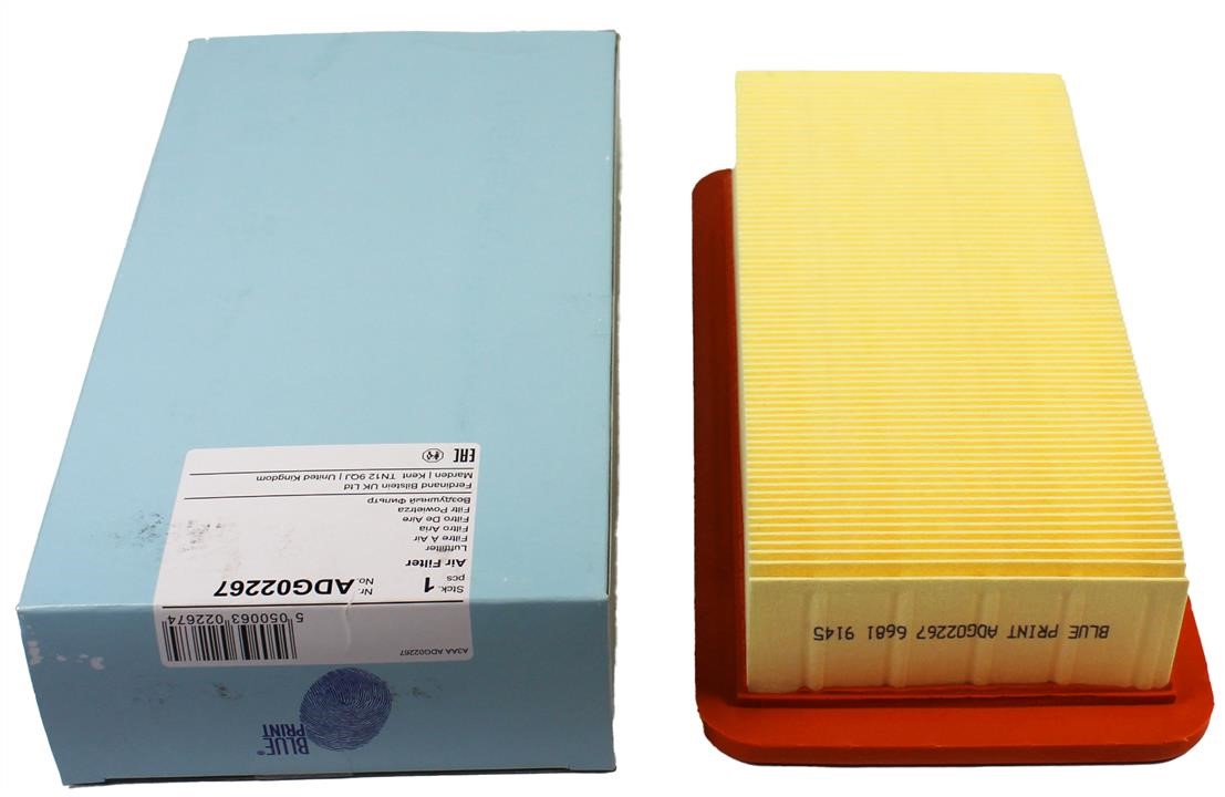 Luftfilter Blue Print ADG02267