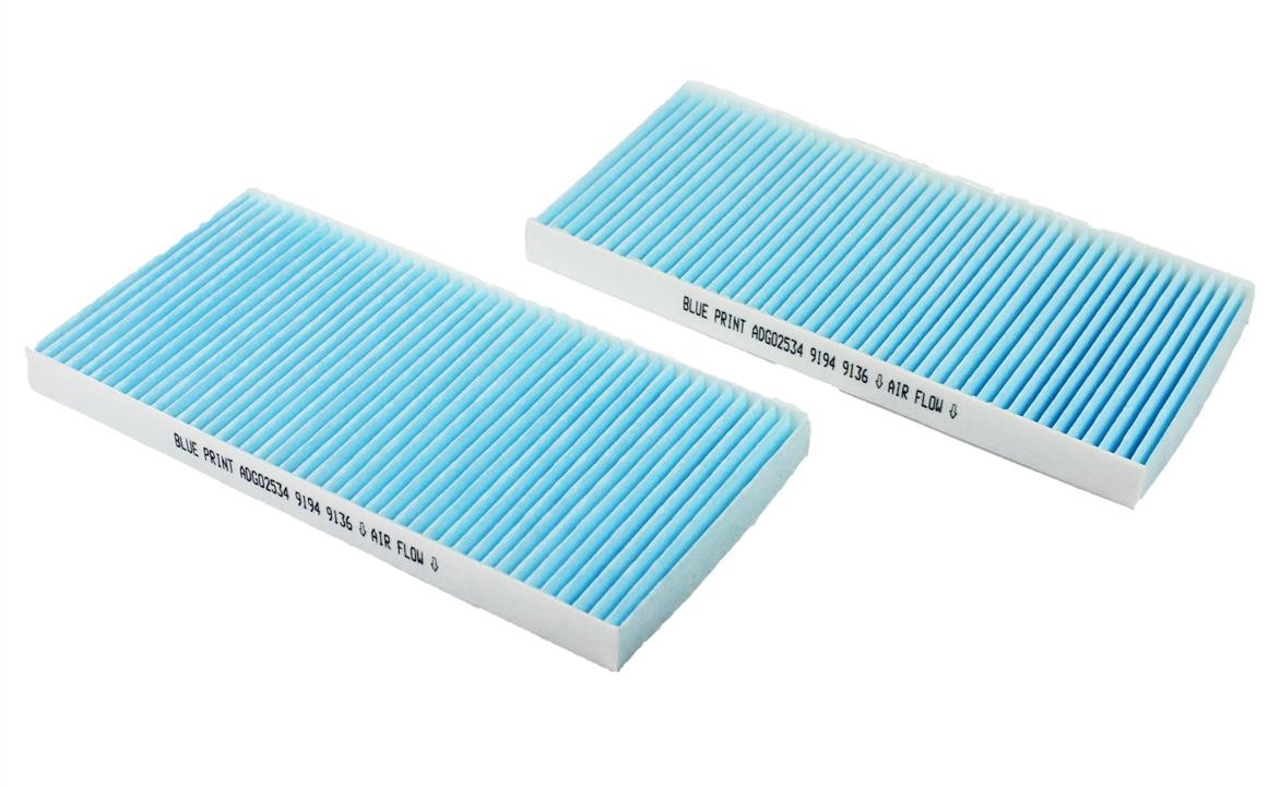 Blue Print ADG02534 Filter, interior air ADG02534: Buy near me at 2407.PL in Poland at an Affordable price!