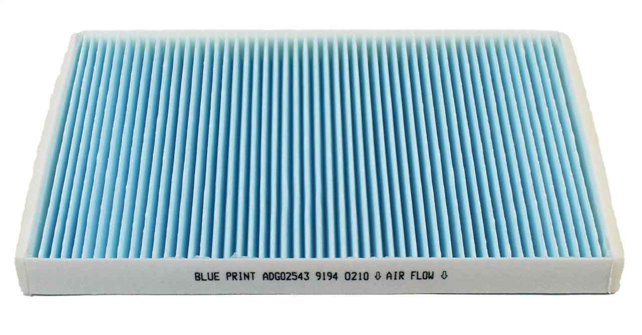 Blue Print ADG02543 Filter, interior air ADG02543: Buy near me in Poland at 2407.PL - Good price!
