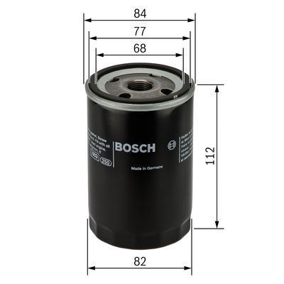 Bosch 0 451 103 266 Масляный фильтр 0451103266: Отличная цена - Купить в Польше на 2407.PL!
