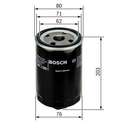 Bosch 0 451 103 338 Масляный фильтр 0451103338: Отличная цена - Купить в Польше на 2407.PL!