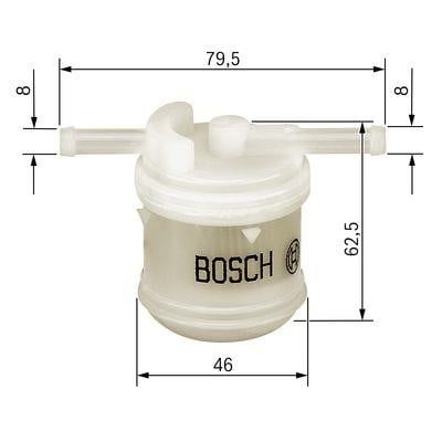 Bosch 0 986 450 117 Топливный фильтр 0986450117: Отличная цена - Купить в Польше на 2407.PL!