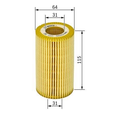 Bosch 1 457 429 116 Oil Filter 1457429116: Buy near me in Poland at 2407.PL - Good price!