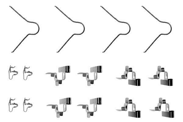 Bosch 1 987 474 132 Zestaw montażowy klocków hamulcowych 1987474132: Dobra cena w Polsce na 2407.PL - Kup Teraz!