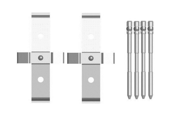 Bosch 1 987 474 440 Комплект монтажный тормозных колодок 1987474440: Отличная цена - Купить в Польше на 2407.PL!