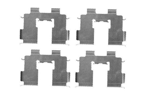 Bosch 1 987 474 452 Комплект монтажный тормозных колодок 1987474452: Отличная цена - Купить в Польше на 2407.PL!