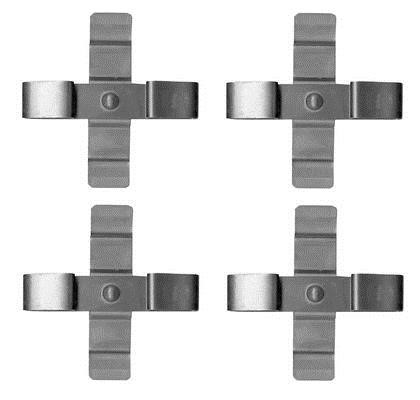Brake pad fitting accessory Porsche: 1987474764 Bosch Brake pad fitting kit