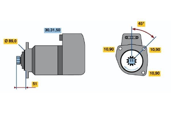 Купить Bosch 0 001 416 005 по низкой цене в Польше!