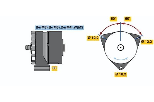  0 120 469 796 Alternator 0120469796: Dobra cena w Polsce na 2407.PL - Kup Teraz!